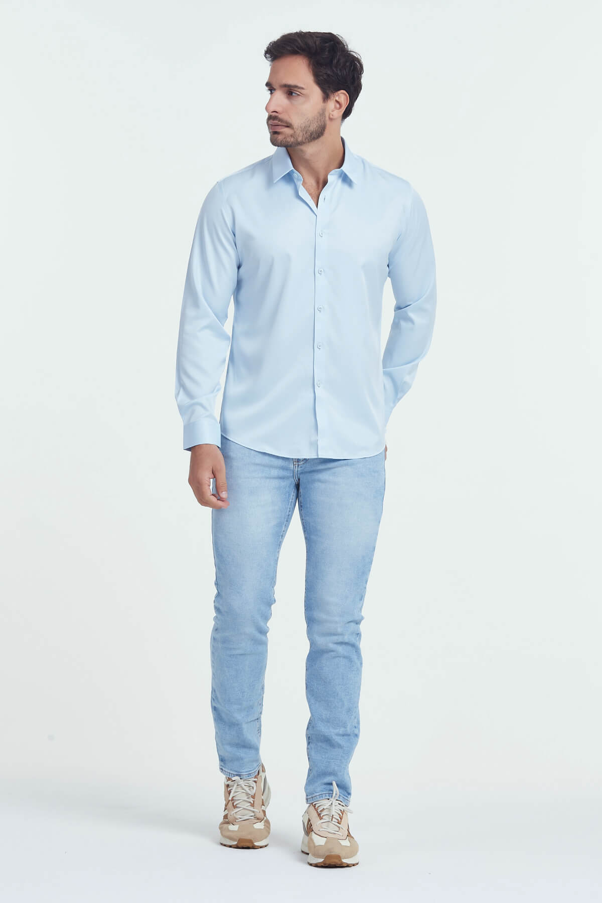 X-Stretch Men's Dress Shirt