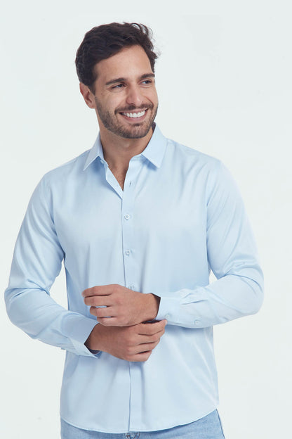X-Stretch Men's Dress Shirt