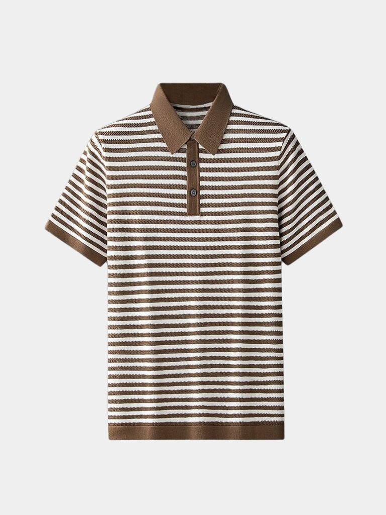 Striped Class Polo