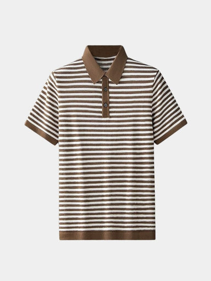 Striped Class Polo