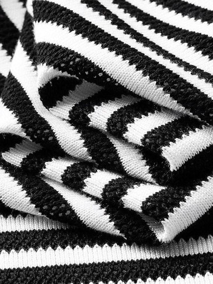 Striped Class Polo