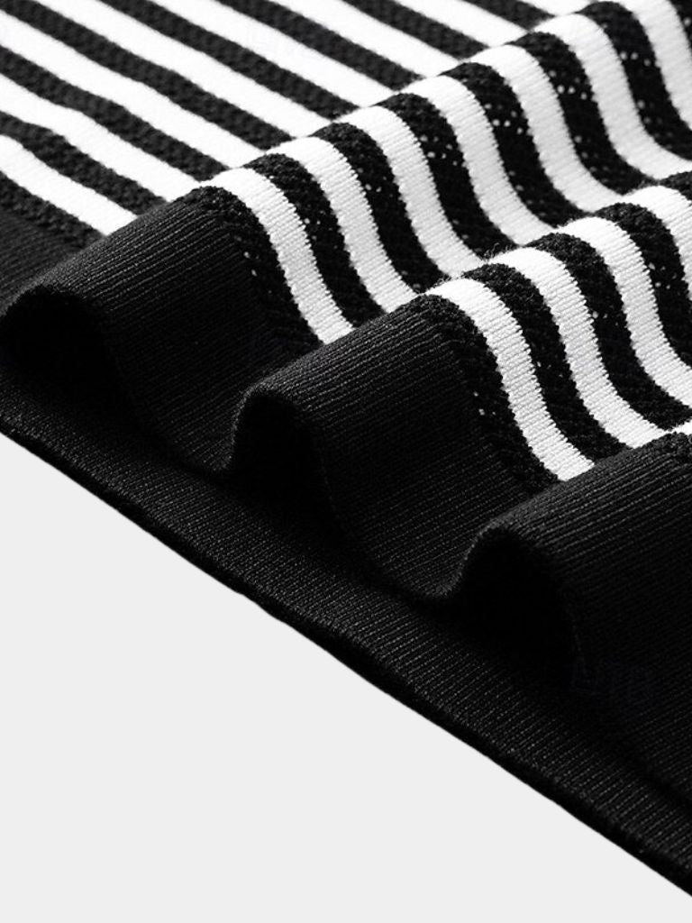 Striped Class Polo