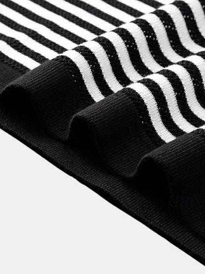Striped Class Polo