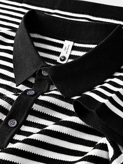 Striped Class Polo