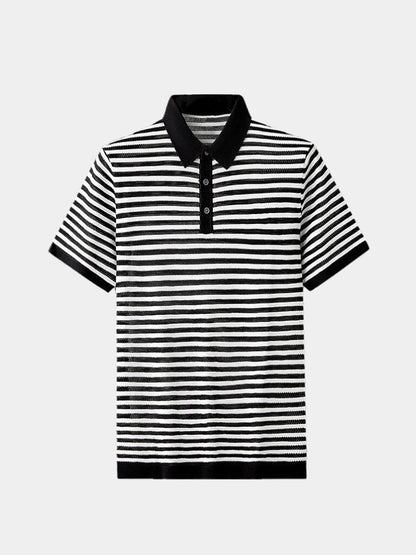 Striped Class Polo