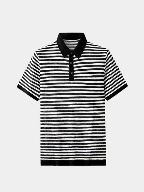 Striped Class Polo