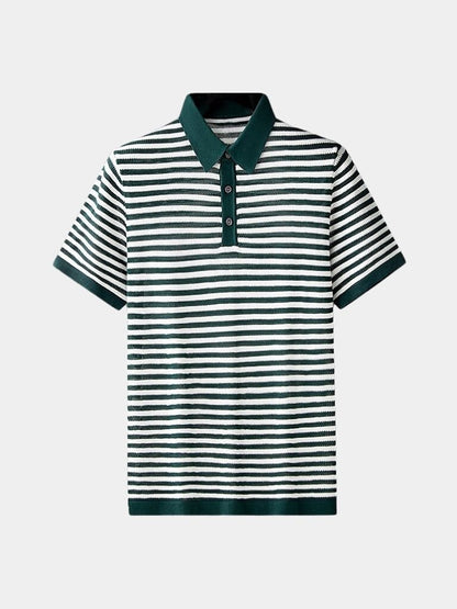 Striped Class Polo