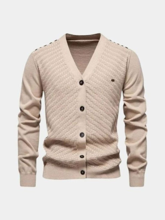 V-Neck Knitwear Cardigan